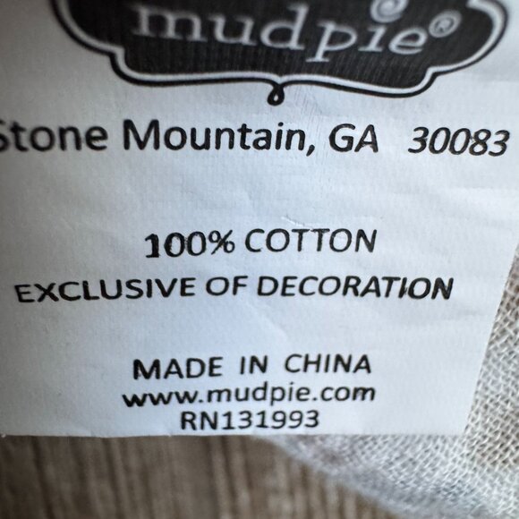 Mud Pie Baby Girl Cotton Rompers Set of 2 3-6M 6-9M Polka Dot Long Sleeve Ruffle - Picture 8 of 9